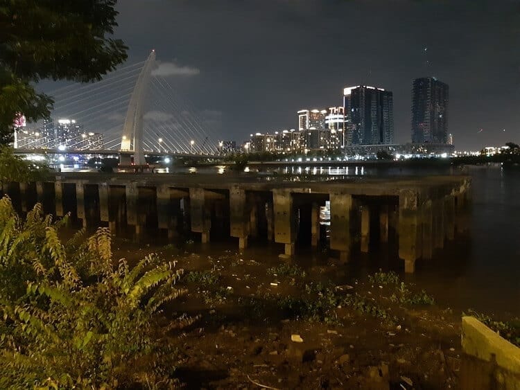 サイゴン川の立ち入り禁止エリア