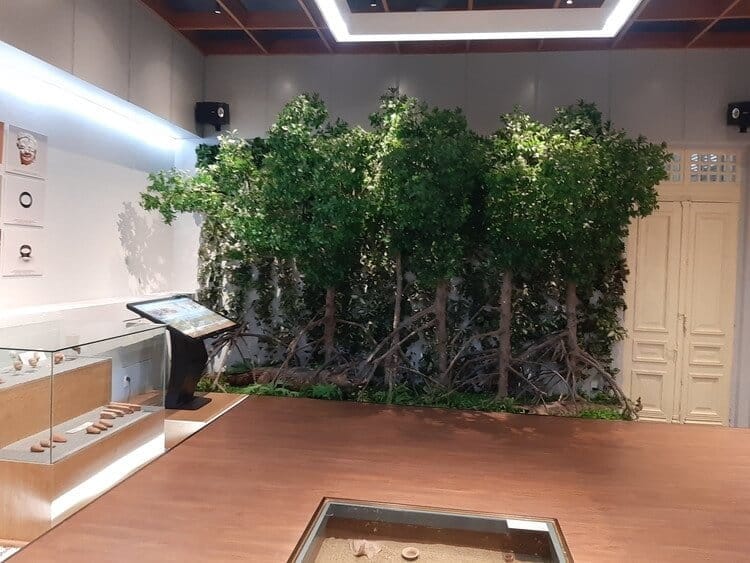 ホーチミン市博物館の展示物