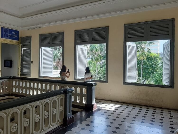 ホーチミン市博物館の上階