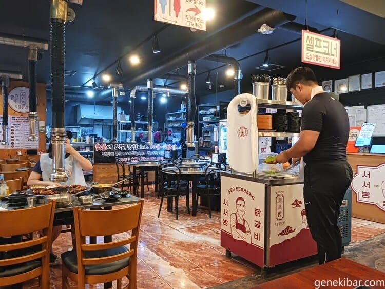 セルフサービスのコーナー