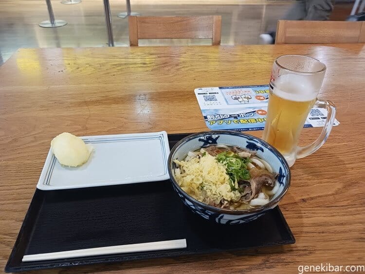 成田空港第三ターミナルのうどん