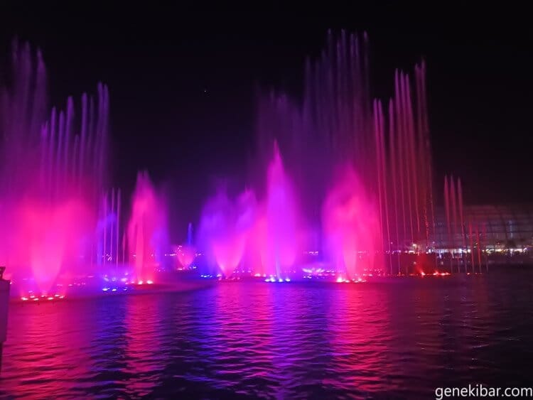 ザ・ファウンテンの噴水