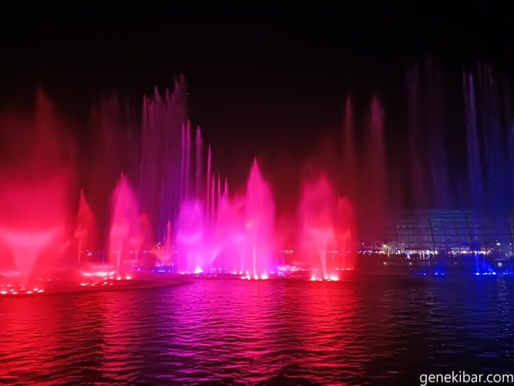 ザ・ファウンテンの噴水