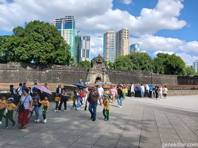 サンチャゴ要塞入口