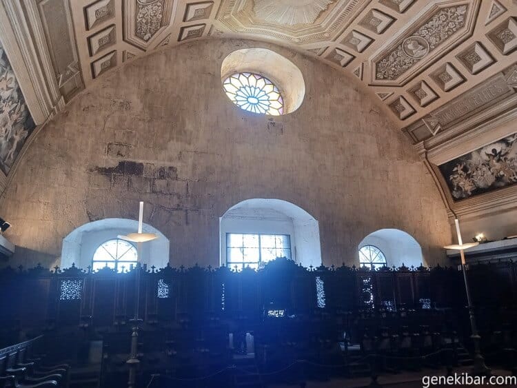 サンアグスティン教会の天井