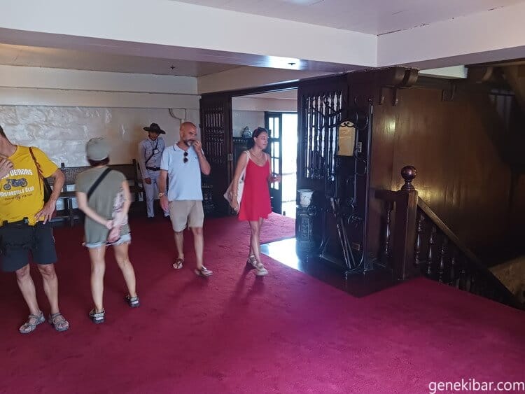 カーサマニラ博物館の内装