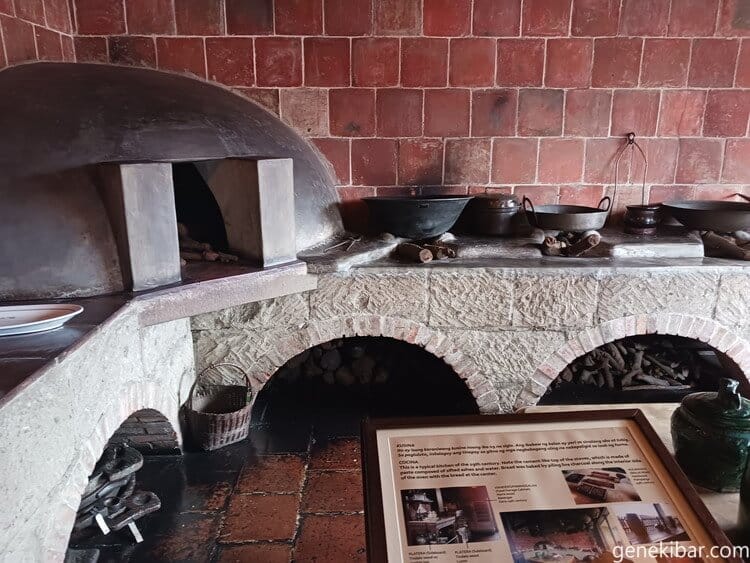 カーサマニラ博物館のキッチン