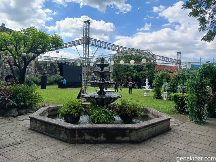 サンディエゴ堡塁の庭園