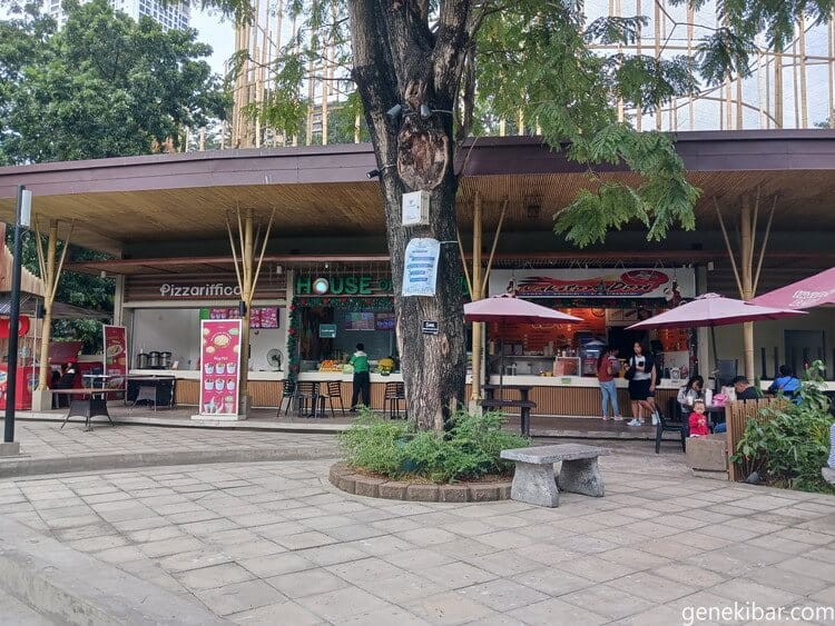 マニラ動物園の飲食店