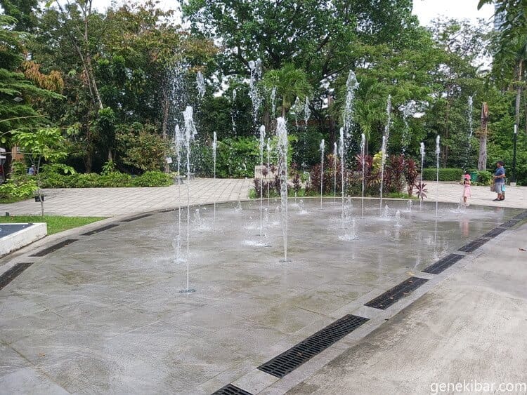 マニラ動物園の噴水