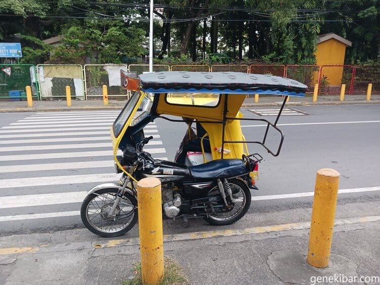 客席つきのバイク