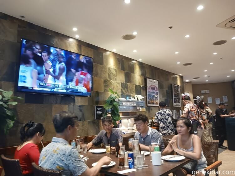 Gerry's Grillの店内