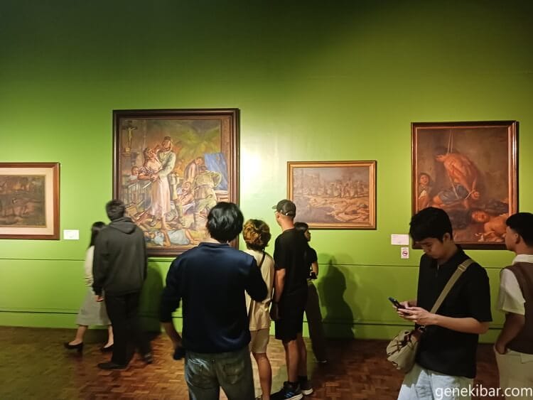 フィリピン国立博物館の展示スペース