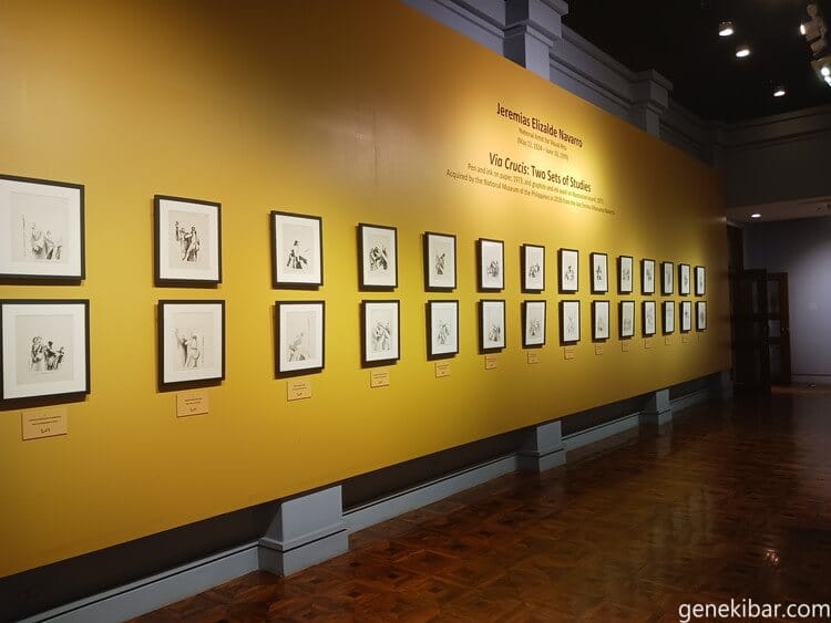 フィリピン国立博物館の展示スペース