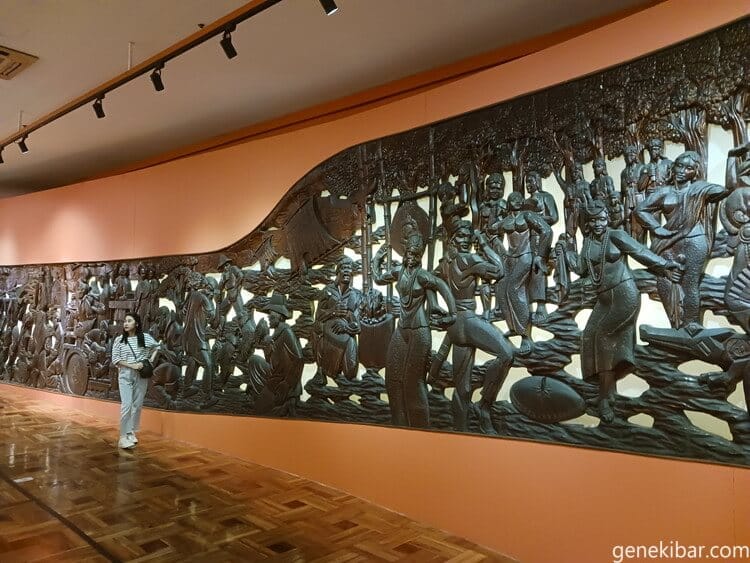 フィリピン国立博物館の展示スペース