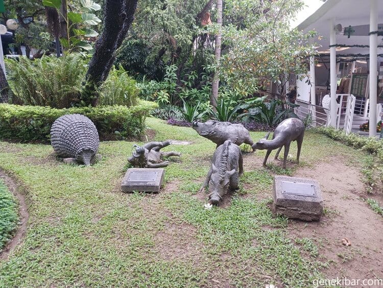グリーンベルト公園のオブジェ