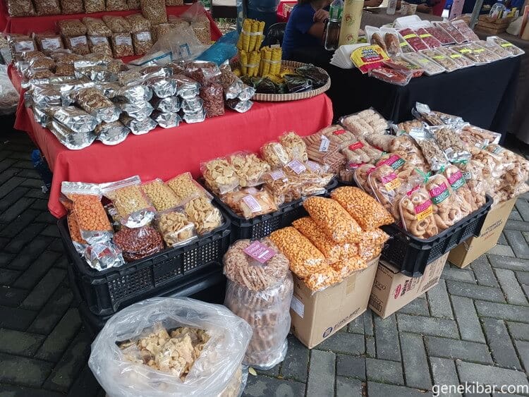 サタデーマーケットの乾物