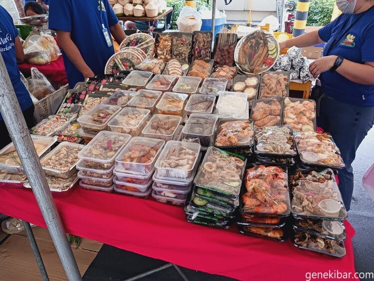 サタデーマーケットのシーフード