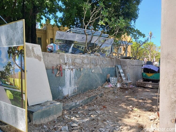チャム彫刻博物館の入口