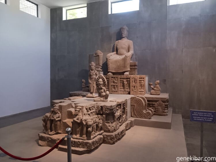 チャム彫刻博物館の展示品