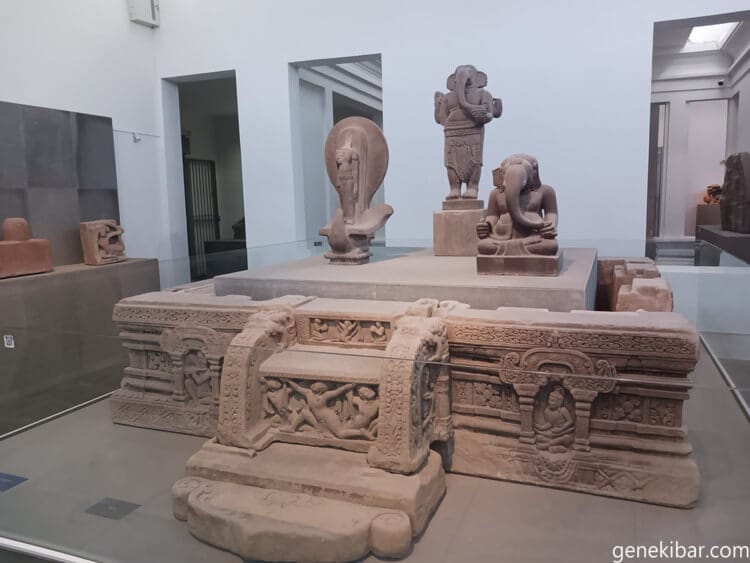 チャム彫刻博物館の展示品