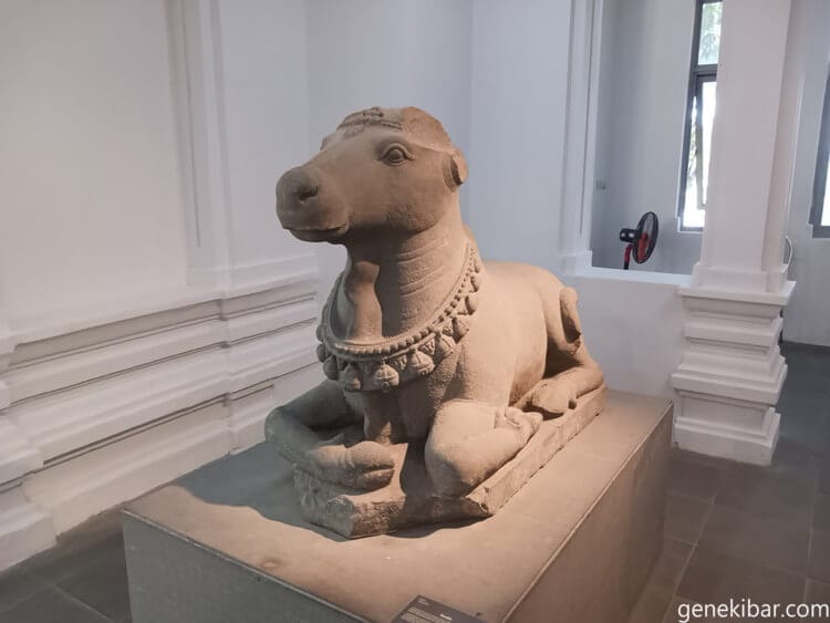 チャム彫刻博物館の展示品