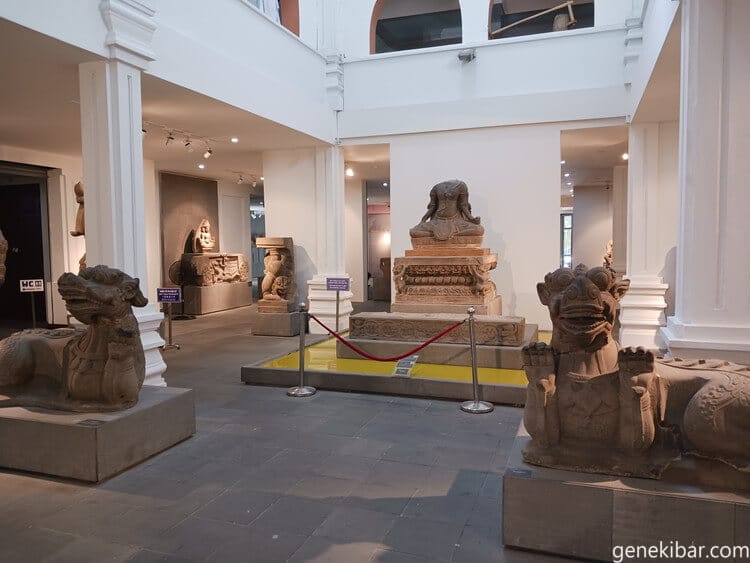 チャム彫刻博物館の展示品