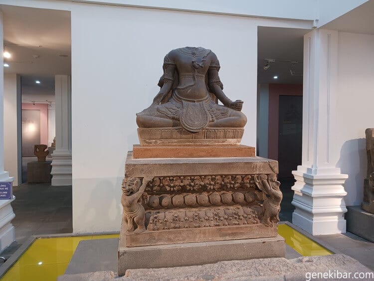 チャム彫刻博物館の展示品