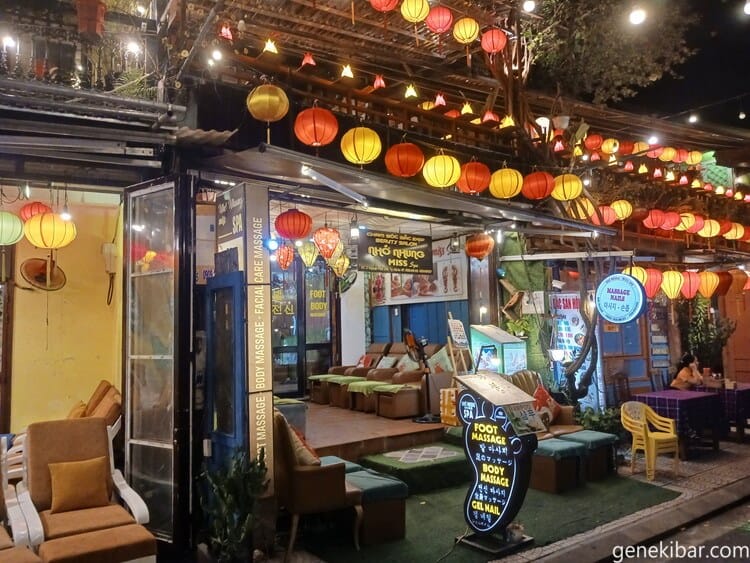 ホイアンのフットマッサージ店