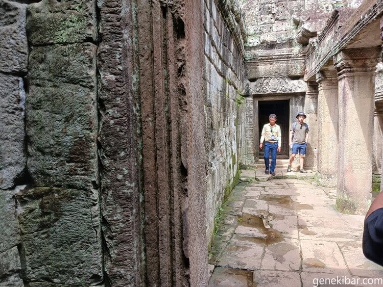 バイヨン寺院の通路