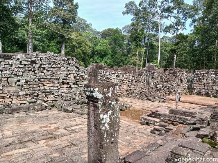バイヨン寺院の石材