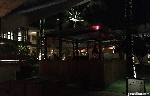 ポテトヘッドビーチクラブのDJブース