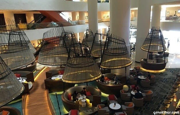 パンパシフィックシンガポールのロビー