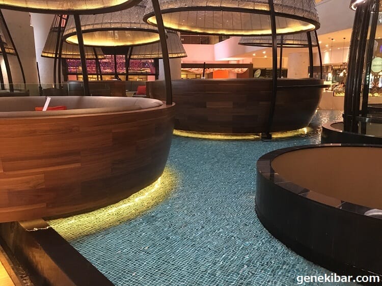 パンパシフィックシンガポールのアトリウム