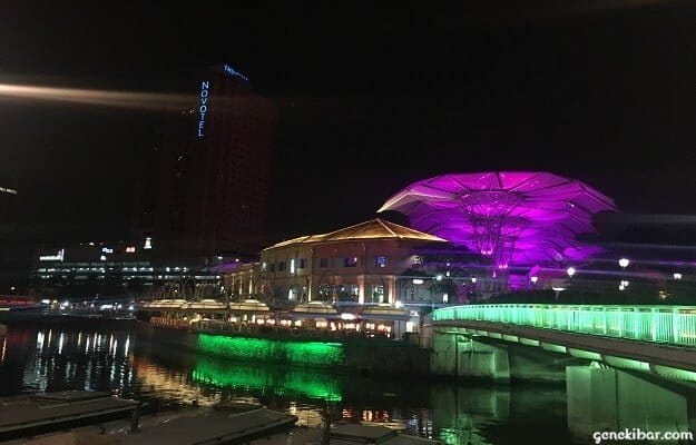 クラークキーとシンガポール川