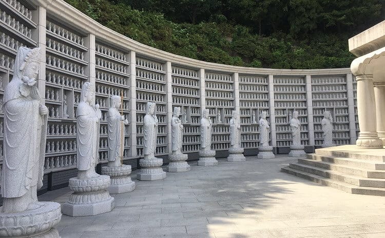 奉恩寺の大仏周辺にある仏像