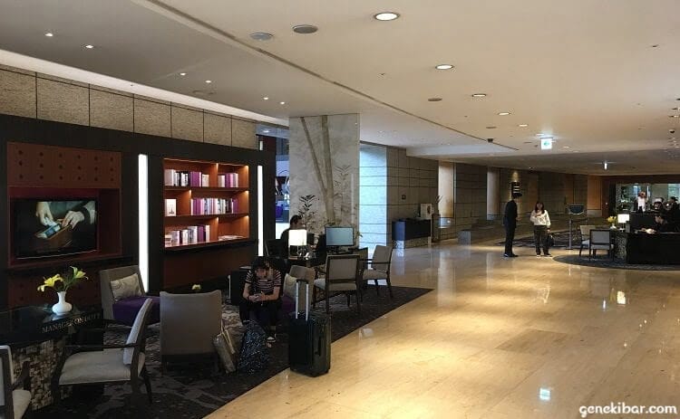 コエックスのホテルロビー