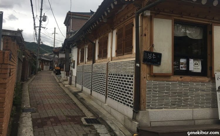 韓国ソウルの北村韓屋村