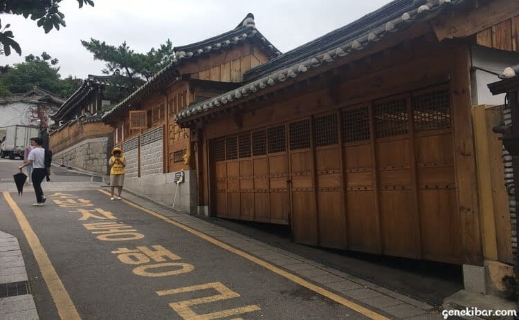 北村韓屋村の街並み