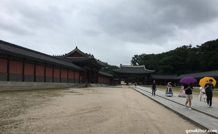 昌徳宮の建物エリア
