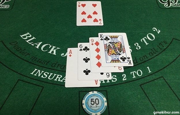 Aと6のヒットでバースト