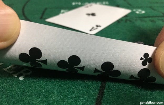 バカラ、横絞りでフォーサイド