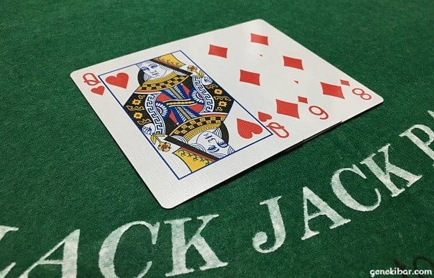 ディーラーの合計24でバースト