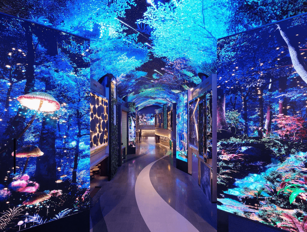 インスパイアのLED通路