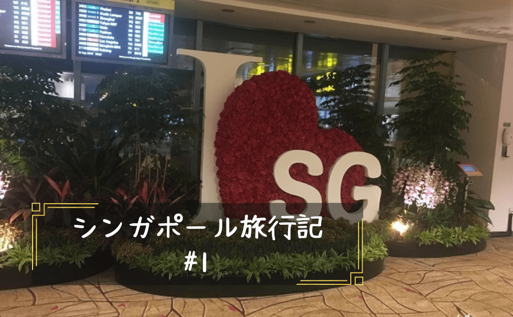 【ぶらり一人旅】全力で観光に臨んだ5日間！熱情のシンガポール旅行記